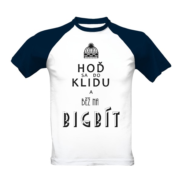 Tričko s potiskem HSDK a běž na bigbít